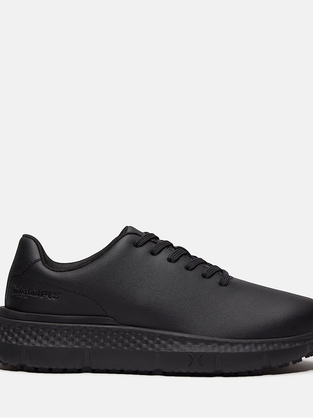 Timberland PRO Black Low-Top Leather Work Sneaker